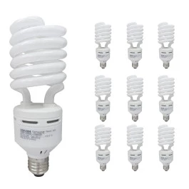 LÂMPADA COMPACTA ESPIRAL HO OSRAM  43W 220V 6500K(BRANCO FRIO)E27 DULUXSTAR TWIST KIT10