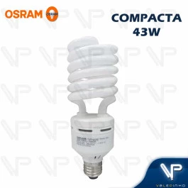 LÂMPADA COMPACTA ESPIRAL HO OSRAM  43W 220V 6500K(BRANCO FRIO)E27 DULUXSTAR TWIST