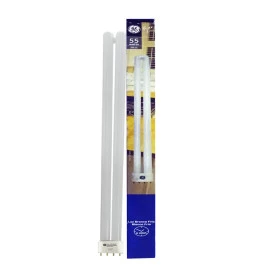 LÂMPADA COMPACTA GE PLL 4PINOS 55W 4000K(BRANCO NEUTRO)2G11