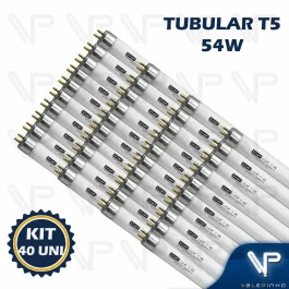 LÂMPADA FLUORESCENTE TUBULAR T5 54W 4000K(BRANCO NEUTRO)G5 KIT40