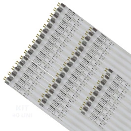 LÂMPADA FLUORESCENTE TUBULAR T5 PHILIPS 28W 3000K(BRANCO QUENTE)G5 KIT40