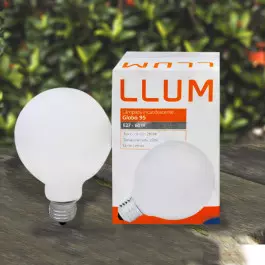 LÂMPADA INCANDESCENTE GLOBO G95 60W 220V 2800K(BRANCO QUENTE)E27 DIMERIZAVÉL