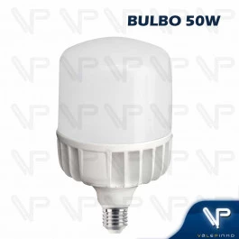 LÂMPADA LED BULBO 50W 3000K(BRANCO QUENTE)E27 BIVOLT ALTA POTENCIA