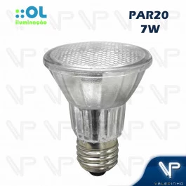 LÂMPADA LED PAR20 OL   7W 6500K(BRANCO FRIO)E27 BIVOLT