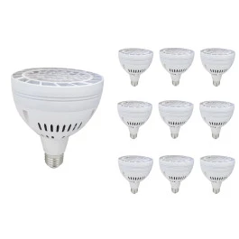 LÂMPADA LED PAR30 43W 45G 3000K(BRANCO QUENTE)E27 BIVOLT KIT10