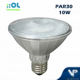 LÂMPADA LED PAR30 OL 10W 6500K(BRANCO FRIO)E27 BIVOLT