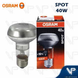 LÂMPADA SPOT(MINI)OSRAM R63 40W 220V 2700K(BRANCO QUENTE)E27