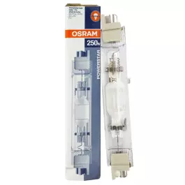 LÂMPADA VAPOR METALICO DUPLO CONTATO OSRAM 250W 4200K(BRANCO NEUTRO)FC2 HQI-TS NDL