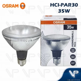 LÂMPADA VAPOR METÁLICO OSRAM HCI-PAR30 35W 10G SP 3000K(BRANCO QUENTE)E27 WDL