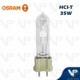 LÂMPADA VAPOR METÁLICO OSRAM HCI-T     35W 4200K(BRANCO NEUTRO)G12 942 NDL