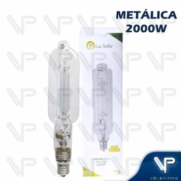 LÂMPADA VAPOR METÁLICO TUBULAR 2000W 220V 5000K(BRANCO LUZ DO DIA)E40