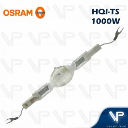 LÂMPADA VAPOR METALICO TUBULAR OSRAM 1000W 6100K(BRANCO FRIO)K12s-36 HQI-TS