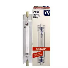 LÂMPADA VAPOR SÓDIO DUPLO CONTATO OSRAM   70W 2000K(BRANCO QUENTE)RX7S NAV/SON-TS SUPER