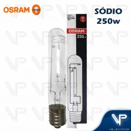LÂMPADA VAPOR SÓDIO TUBULAR OSRAM  250W 2000K(BRANCO QUENTE)E40 NAV/SON-T CL