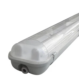 LUMINÁRIA HERMETICA 120CM P/LAMPADA T5 2x28W 54W TCW060