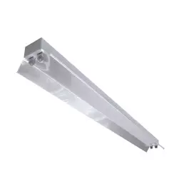 LUMINÁRIA INDUSTRIAL DE SOBREPOR 120X15CM PARA LÂMPADA T5 2x28W 54W