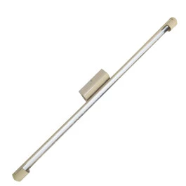 LUMINARIA TUBULAR SOBREPOR 120CM COM LÂMPADA LED 1X18W 6500K(BRANCO FRIO)BEGE