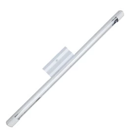 LUMINARIA TUBULAR SOBREPOR 120CM COM LÂMPADA LED 1X18W 6500K(BRANCO FRIO)BRANCO