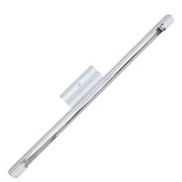 LUMINARIA TUBULAR SOBREPOR PARA 1X40W FLUORESCENTE/LED BRANCO