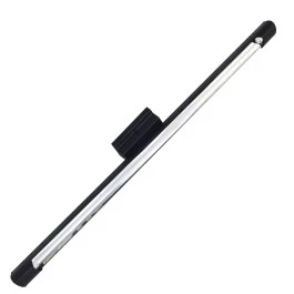 LUMINARIA TUBULAR SOBREPOR PARA 1X40W FLUORESCENTE/LED PRETO