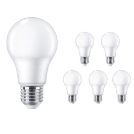 LÂMPADA LED BULBO PHILIPS 6,5W 3000K(BRANCO QUENTE)E27 BIVOLT KIT6