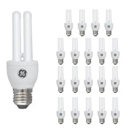 LÂMPADA COMPACTA 2U GE 9W 127V 4000K(BRANCO NEUTRO)E27 KIT20