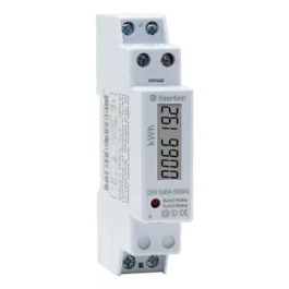 MEDIDOR DE ENERGIA DIGITAL KWH COMPACTO DIM 1 POLO UNIPOLAR 40A 220V