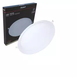 PAINEL PLAFON LED 24W EMBUTIR REDONDO 4000K(BRANCO NEUTRO)BIVOLT