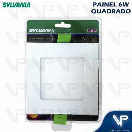 PAINEL PLAFON LED 6W EMBUTIR QUADRADO 3000K(BRANCO QUENTE)BIVOLT