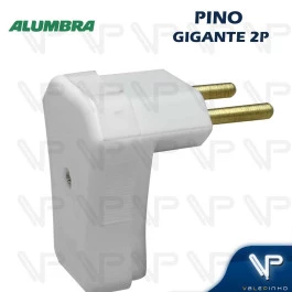 PINO GIGANTE MACHO BRANCO 2P 10A