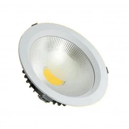 PLAFON SPOT DOWNLIGHT LED COB 20W EMBUTIR REDONDO 3000K(BRANCO QUENTE) BIVOLT