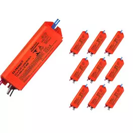 REATOR ELETRÔNICO OSRAM P/LÂMPADA FLUORESCENTE 1x40WxBIV EZ-A  KIT10