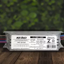 REATOR ELETRÔNICO P/LÂMPADA FLUORESCENTE 2X18W 220V