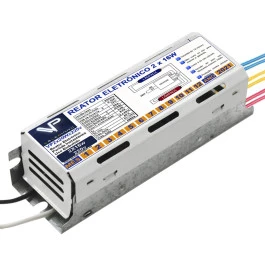 REATOR ELETRÔNICO P/LÂMPADA FLUORESCENTE 2x16W 220V