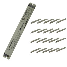 REATOR ELETRÔNICO P/LÂMPADA FLUORESCENTE 2x28W 220V KIT20