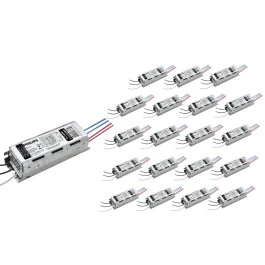 REATOR ELETRÔNICO PHILIPS P/LÂMPADA FLUORESCENTE 1x16W BIVOLT TLD KIT20