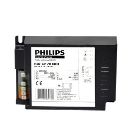 REATOR ELETRÔNICO PHILIPS P/LÂMPADA METALICA HID-CV 70W CDM ou HCI 