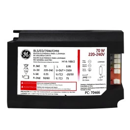 REATOR ELETRÔNICO RIP-HI P/LÂMPADA METALICA 70W HCI ou CDM