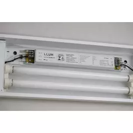 REATOR ELETRÔNICO P/LÂMPADA FLUORESCENTE 2x14W MULTITENSÃO
