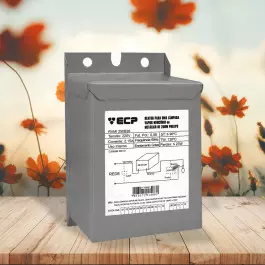 REATOR PARA LÂMPADA VAPOR MERCÚRIO 250W 220V(USO INTERNO) 