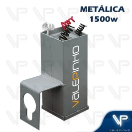 REATOR PARA LÂMPADA VAPOR METÁLICO 1500W 380V [REDE] 380V[LAMPADA] (USO EXTERNO) 