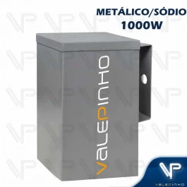 REATOR PARA LÂMPADA VAPOR SÓDIO/METÁLICO 1000W 220V(USO EXTERNO) 