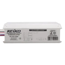REATOR PARTIDA RÁPIDA P/LÂMPADA FLUORESCENTE 2x110W 220V