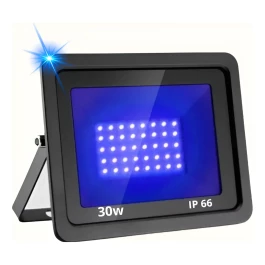 REFLETOR HOLOFOTE LED SMD 30W AZUL BIVOLT IP66