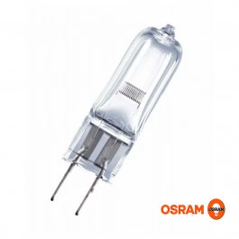 LÂMPADA HALÓGENA HLX OSRAM 150W 24V 24G 3450K(BRANCO QUENTE)G6.35 FDV 64642