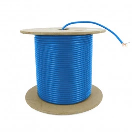 CABO FLEXÍVEL 750v 16,00mm AZUL COM 100 METROS