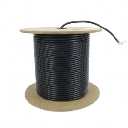 CABO FLEXÍVEL 750v 16,00mm PRETO COM 100 METROS