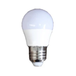 LÂMPADA LED BOLINHA 5W 3000K(BRANCO QUENTE)