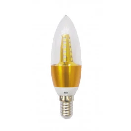 LÂMPADA LED VELA 5W 6500K (BRANCO FRIO)E27 BIVOLT CLARA