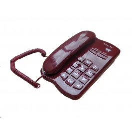 TELEFONE  MT-3036 C/ FIO ANATEL VINHO
